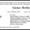 Herbert Gustav 1933-2010 Todesanzeige